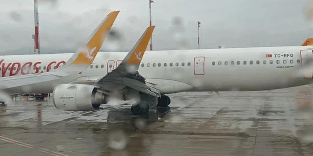İstanbul’dan Kalkan Yolcu Uçağına Kuş Sürüsü Çarptı